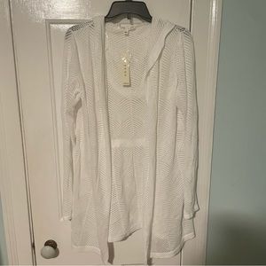 Cyrus Lace Sweater Cardigan New with Tags